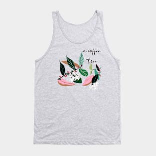 a coffee tree hand drawing Tank Top